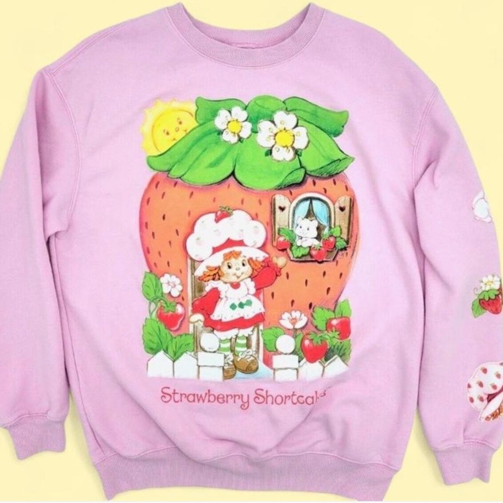 Pink Strawberry Shortcake Sweatshirt